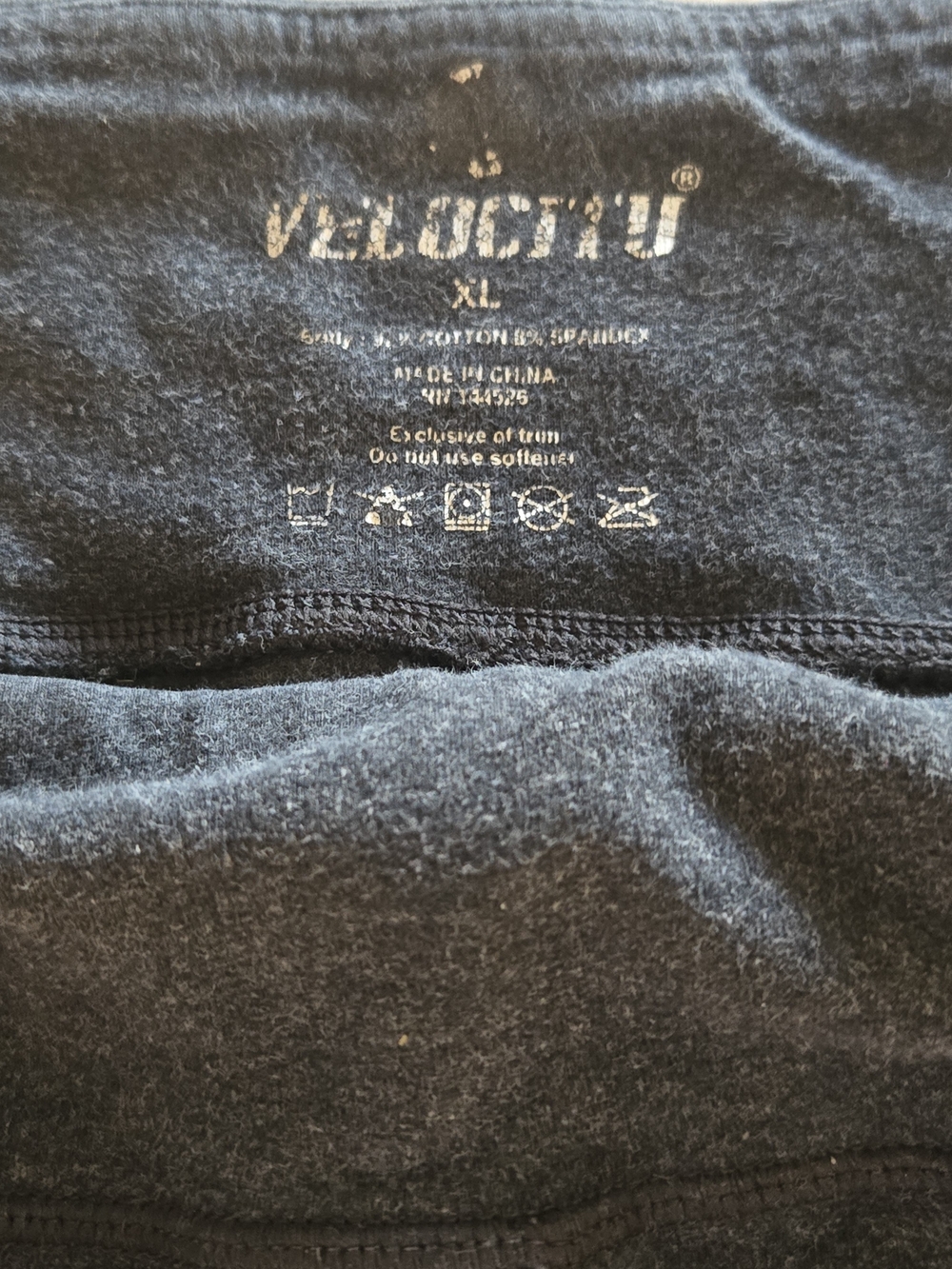Velocity Charcoal Leggings with Ladder Cutouts - Women's XL - Picture 2 of 5